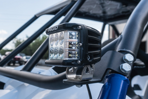 Madigan Motorsports YXZ1000R A-Pillar Light Mount on a Yamaha YXZ1000R