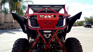Madigan Motorsports YXZ1000R Rear Bed Tailgate on a Yamaha YXZ1000R — fitted view
