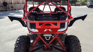 Madigan Motorsports YXZ1000R Rear Bed Tailgate on a Yamaha YXZ1000R — finish detail