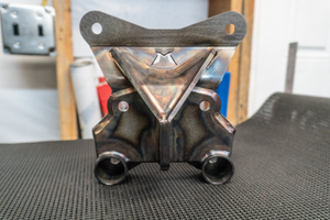 Madigan Motorsports Maverick X3 Bulkhead on a Can-Am Maverick X3 — mounting hardware