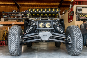 Madigan Motorsports Maverick X3 Double Front Bumper on a Can-Am Maverick X3 — mounting hardware