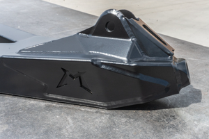 Madigan Motorsports Maverick X3 Upper Front A-Arms on a Can-Am Maverick X3 — installed