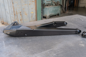 Madigan Motorsports Maverick X3 Upper Front A-Arms on a Can-Am Maverick X3 — finish detail
