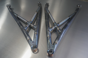 Madigan Motorsports Maverick X3 MIG High Clearance Lower A-Arms on a Can-Am Maverick X3 — angle view