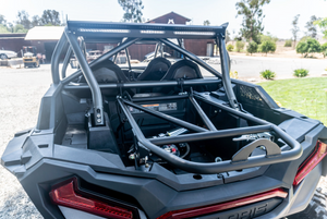 Madigan Motorsports RZR XP 1000 Spare Tire Mount on a Polaris RZR XP 1000 — installed