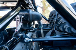 Madigan Motorsports RZR XP 1000 Spare Tire Mount on a Polaris RZR XP 1000 — close-up