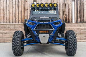 Madigan Motorsports RZR Turbo S Front Bumper on a Polaris RZR Turbo S — mounting hardware