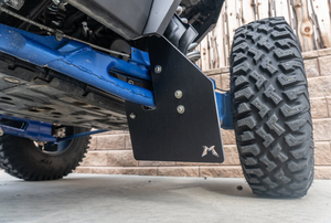Madigan Motorsports RZR Turbo S Mud Flap Kit on a Polaris RZR Turbo S