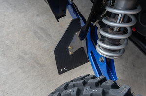 Madigan Motorsports RZR Turbo S Mud Flap Kit on a Polaris RZR Turbo S — detail