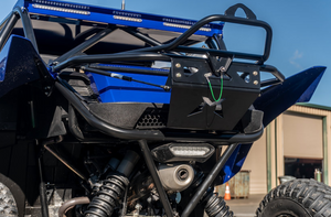 Madigan Motorsports YXZ1000R Spare Tire Mount on a Yamaha YXZ1000R