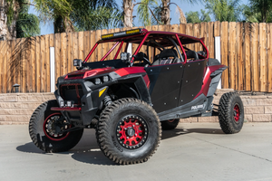 Madigan Motorsports RZR XP 4 1000 4-Seat Roll Cage on a Polaris RZR XP 1000 — close-up