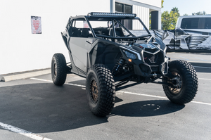Madigan Motorsports Maverick X3 2-Seat Roll Cage & Roof on a Can-Am Maverick X3 — fitted view