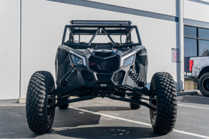Madigan Motorsports Maverick X3 2-Seat Roll Cage & Roof on a Can-Am Maverick X3 — detail view