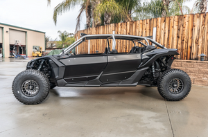 Madigan Motorsports Maverick X3 4-Seat Roll Cage & Roof on a Can-Am Maverick X3 — detail