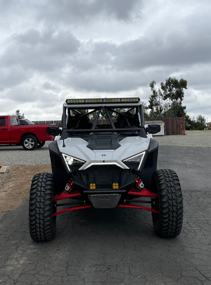Madigan Motorsports RZR Pro XP 4-Seat Roll Cage & Roof on a Polaris RZR Pro XP — finish detail