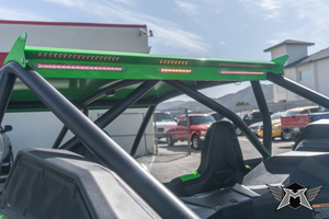 Madigan Motorsports Teryx KRX 1000 2-Seat Roll Cage & Roof on a Kawasaki Teryx KRX 1000 — mounting hardware