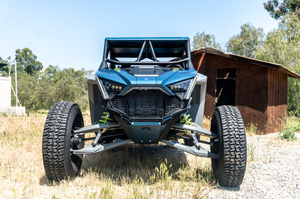 Madigan Motorsports RZR Turbo R 4-Seat Roll Cage on a Polaris RZR Turbo R — installed