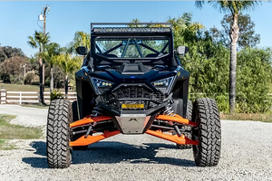 Madigan Motorsports RZR Turbo R 2-Seat Roll Cage on a Polaris RZR Turbo R — detail