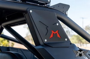 Madigan Motorsports RZR Turbo R 2-Seat Roll Cage on a Polaris RZR Turbo R — installed