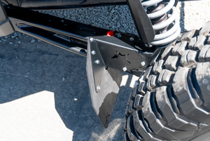 Madigan Motorsports Maverick X3 Mud Flap Kit on a Can-Am Maverick X3 — detail view