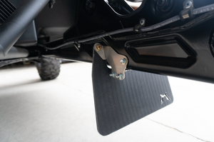 Madigan Motorsports Maverick X3 Mud Flap Kit on a Can-Am Maverick X3 — installed
