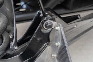 Madigan Motorsports Maverick X3 Mud Flap Kit on a Can-Am Maverick X3 — fitted view
