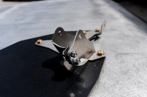 Madigan Motorsports Maverick X3 Mud Flap Kit on a Can-Am Maverick X3 — angle view