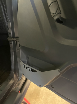 Madigan Motorsports XPedition Front Door Pocket Kit on a Polaris XPedition — detail