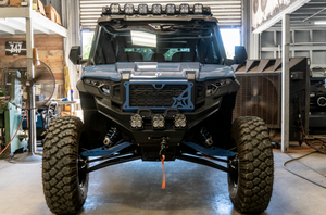 Madigan Motorsports XPedition Mojave Front Bumper on a Polaris XPedition — mounting hardware