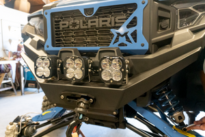 Madigan Motorsports XPedition Mojave Front Bumper on a Polaris XPedition — finish detail