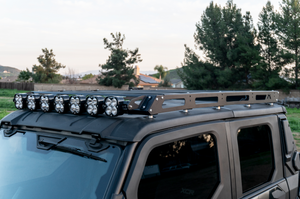 Madigan Motorsports XPedition Roof Rack on a Polaris XPedition — detail