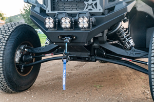 Madigan Motorsports XPedition Long Travel Kit on a Polaris XPedition — angle view