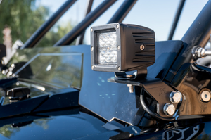Madigan Motorsports RZR XP 1000 Light Mount on a Polaris RZR XP 1000 — angle view