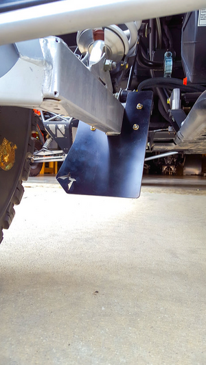 Madigan Motorsports RZR XP 1000 Mud Flap Kit on a Polaris RZR XP 1000 — detail