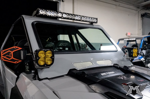 Madigan Motorsports RZR XP 1000 Glass Windshield on a Polaris RZR XP 1000 — installed