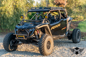 Madigan Motorsports RZR Pro R 4-Seat Roll Cage & Roof on a Polaris RZR Pro R — finish detail