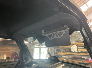 Madigan Motorsports XPedition Sun Visors on a Polaris XPedition — detail