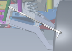 CA Tech USA clevis style tie rod kit with FK heims and uniball outers for the Segway Super Villain