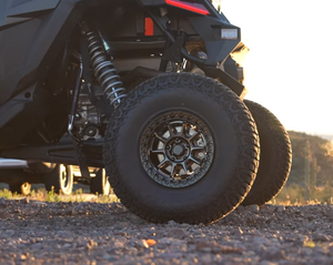 Valor V18 Beadlock UTV Wheel Gloss Black - Dunes 2 Dezert SXS