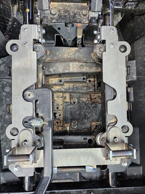 2025+ Polaris Pro Seat Lowering Base (Pro R / Pro S / Pro XP) - Dunes 2 Dezert SXS