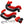 RPM Segway Super Villain SX20T silicone intake and charge tube kit in black and red with clamps