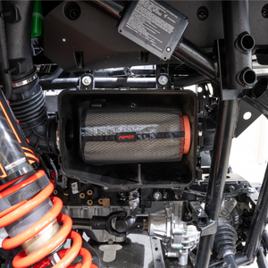 RPM pre-filter fitted over the Segway Super Villain air filter