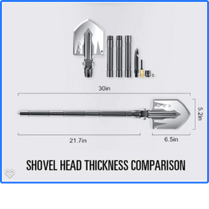Shovel Multi-Purpose Tool – Tactical Off-Road & Camping - Dunes 2 Dezert SXS