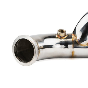 RPM Maverick R E-Valve Side Exit Down Pipe | 3" Exhaust - Dunes 2 Dezert SXS