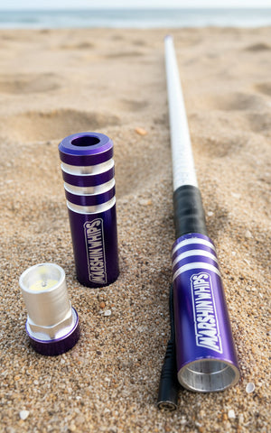 Game Changer LED Whip - Vibrant Purple Single - Dunes 2 Dezert SXS