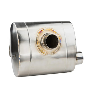 RPM Speed UTV chambered muffler, second front view
