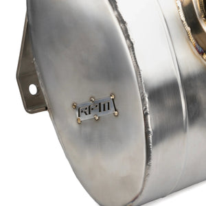 RPM logo on the Speed UTV chambered muffler body