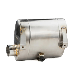 Rear of the RPM Speed UTV chambered exhaust