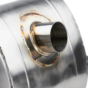 3 inch dual style tip on the RPM Speed UTV chambered muffler