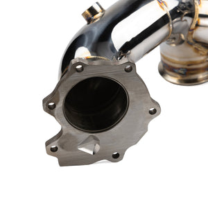 RPM 3" E-Valve Mid Pipe – Speed UTV w/ OEM Muffler - Dunes 2 Dezert SXS